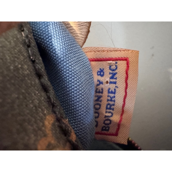 Dooney & Bourke Rainbow Logo Y2K Handbag canvas - Picture 11 of 12